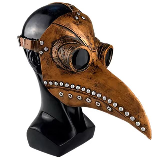 A-Steampunk Plague Doctor Mask