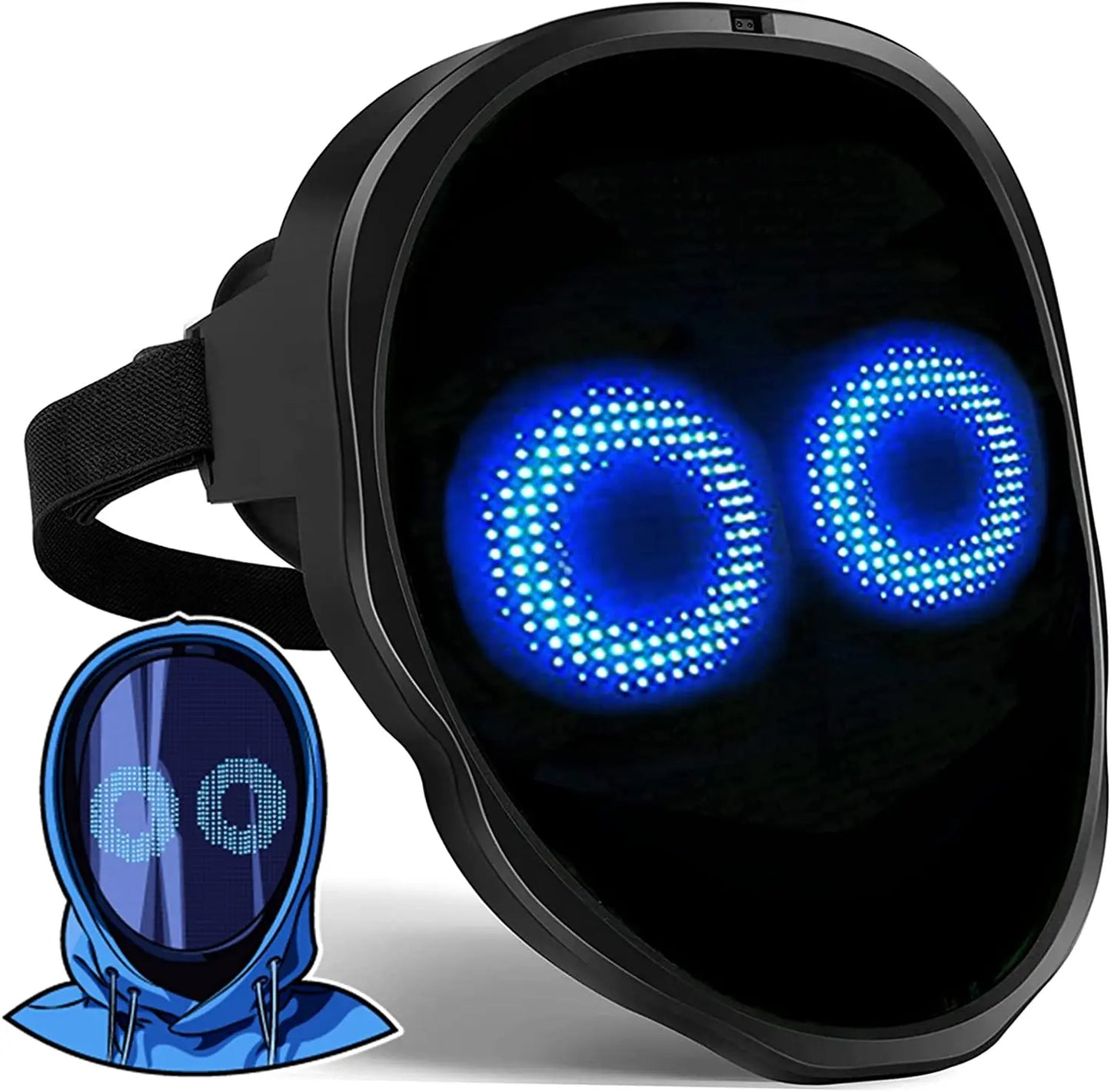 D-Programmable LED Face Mask