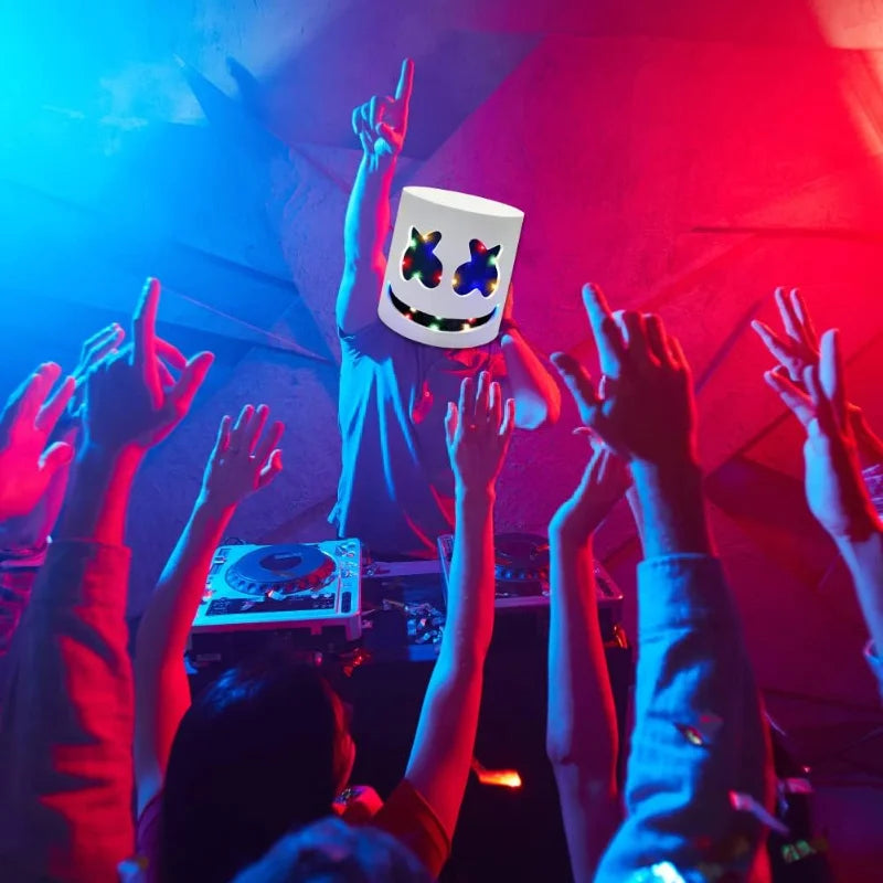 C-Luminous Marshmello DJ Mask