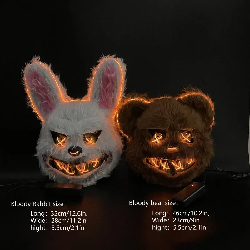 M-Nightmare Fury: Bloodied Bunny Mask