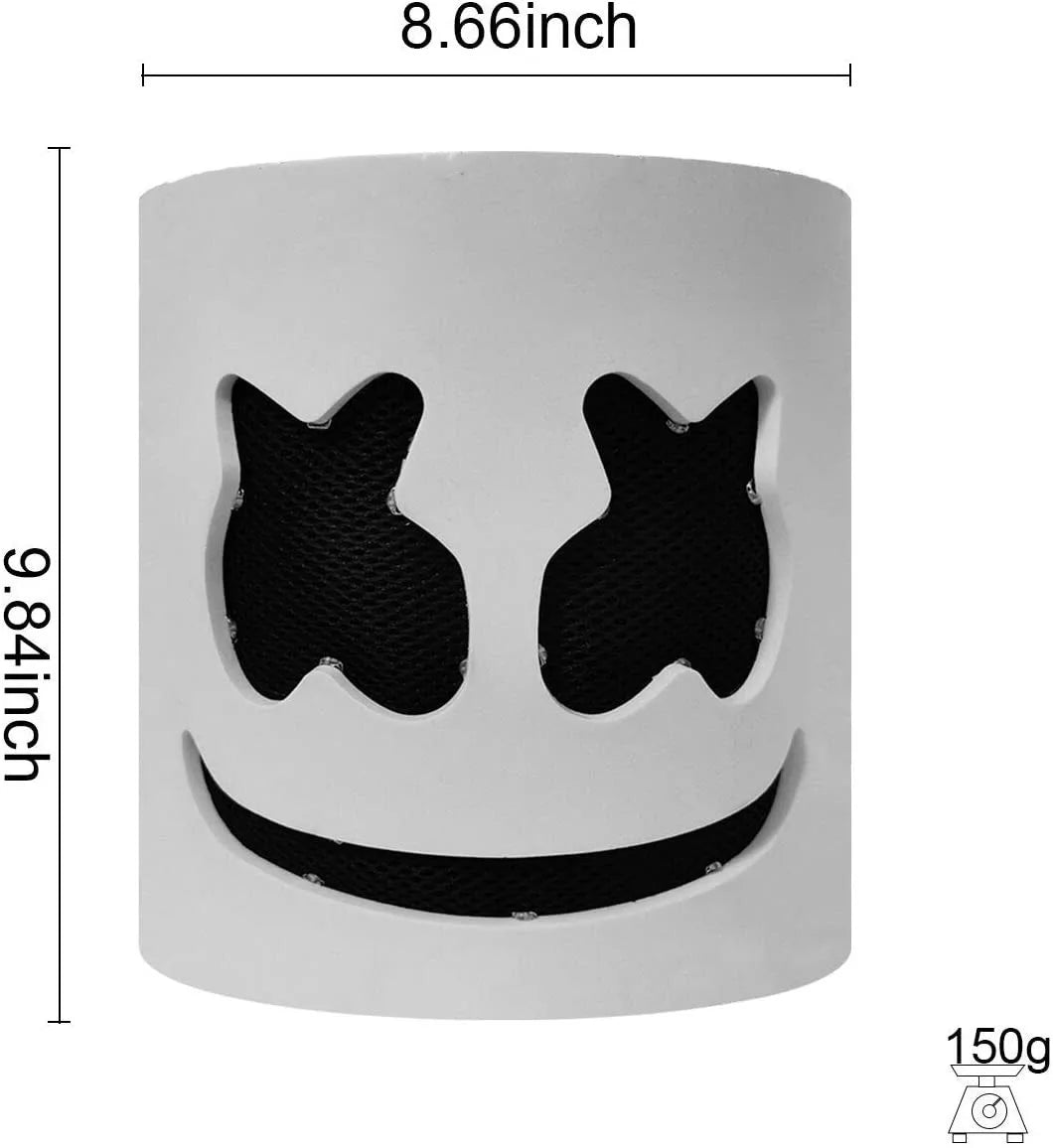 C-Luminous Marshmello DJ Mask