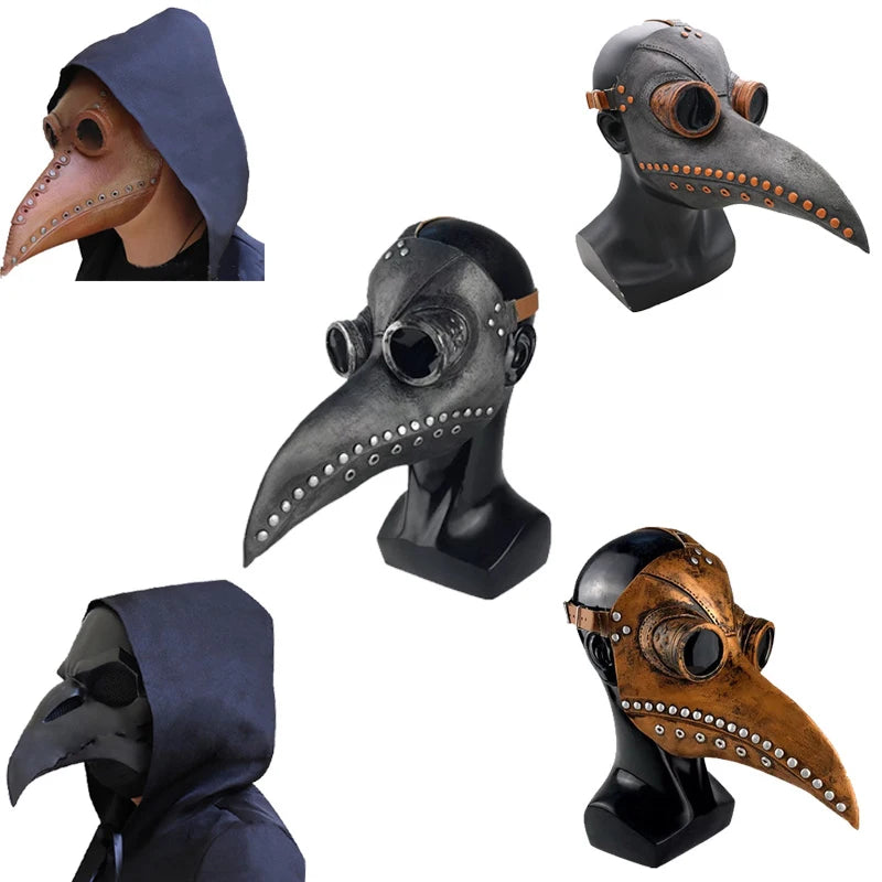 A-Steampunk Plague Doctor Mask