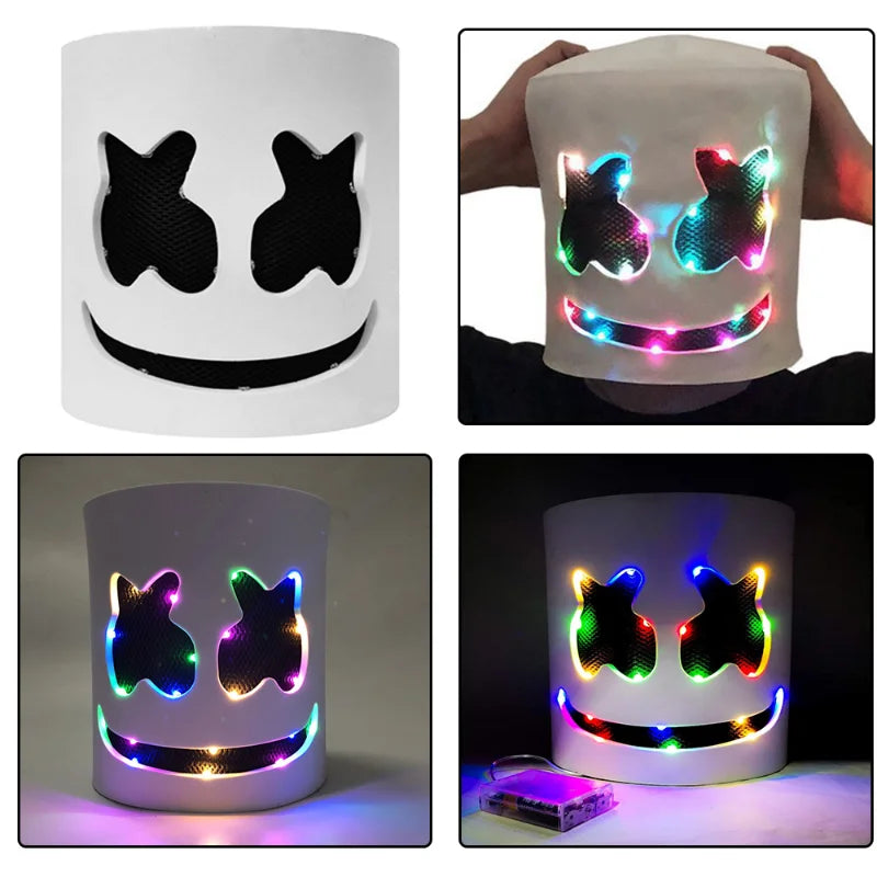 C-Luminous Marshmello DJ Mask